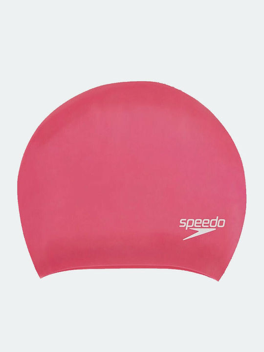 Speedo Silicone Adults Swimming Cap Pink