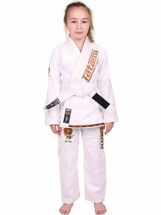 Tatami Fightwear New Meerkatsu Kids Animal Gi Kids Jiu Jitsu Uniform White