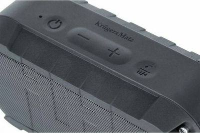 Kruger & Matz Discovery Lite Bluetooth Speaker 15W with Battery Life up to 6 hours Gray