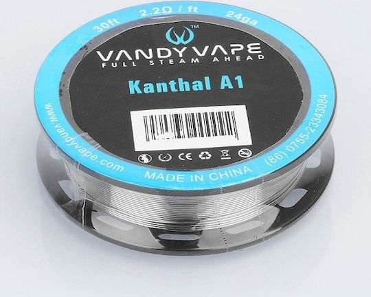 Vandy Vape Wire for D.I.Y. E-Cigarette Kanthal A1 24GA 9m 1pcs
