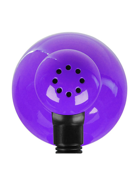 GloboStar Student Office Lamp with Flexible Arm for Socket E27 14x32cm in Purple Color