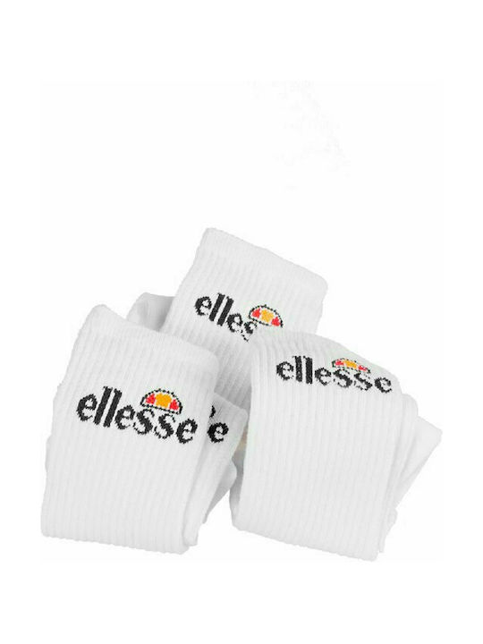 Ellesse SBGA156900 Αθλητικές Κάλτσες Λευκές 3 Ζεύγη