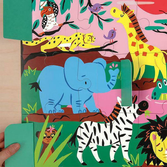 Kinderpuzzle Safari Bilder 12pcs Mudpuppy