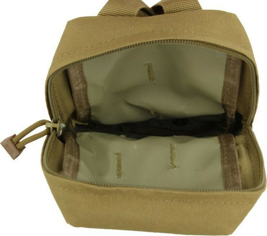 Colorlife Geantă Militară Centură Galben