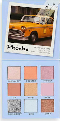 Revolution Beauty Friends Παλέτα με Σκιές Ματιών σε Στερεή Μορφή Phoebe