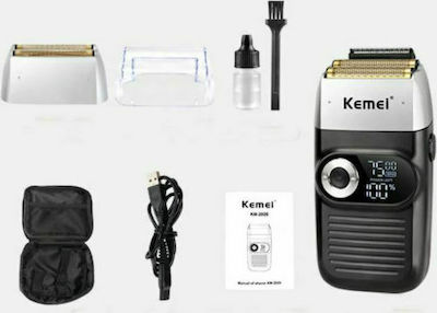 Kemei KM-2026 Ξυριστική Μηχανή Προσώπου Επαναφορτιζόμενη