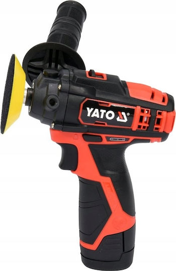 Yato YT-82903 Περιστροφικός Αλοιφαδόρος Brushless 12V 1x2Ah με Ταχύτητα 800-8300rpm & Ρύθμιση Στροφών
