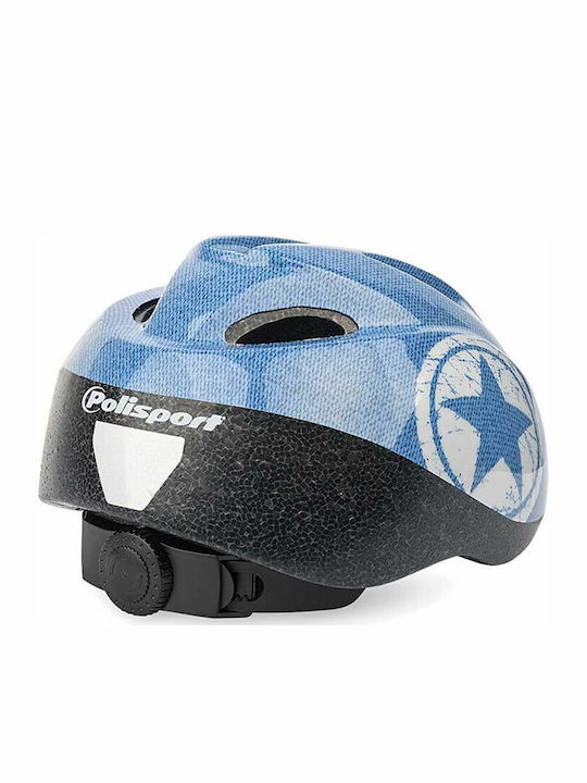 Polisport Jeans Cască pentru biciclete / trotinete pentru copii pentru biciclete și trotinete Albastru