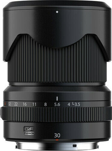 Fujifilm Medium Format Φωτογραφικός Φακός GF 30mm f3.5 R WR Wide Angle για Fujifilm G Mount Μαύρος
