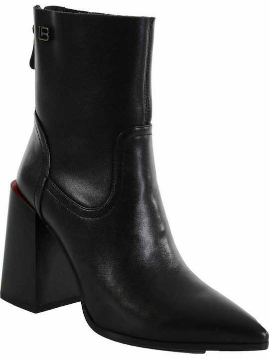 Laura Biagiotti Women's Ankle Boots with High Heel Black