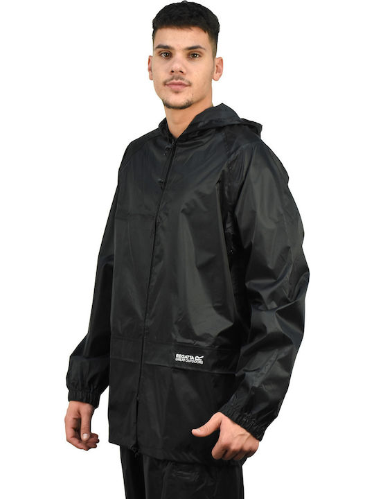 Jacke Wasserdicht Schwarz