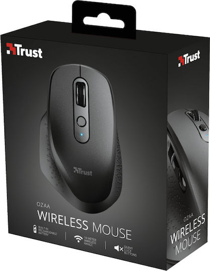 Trust Ozaa Wireless Ergonomic Mouse Black