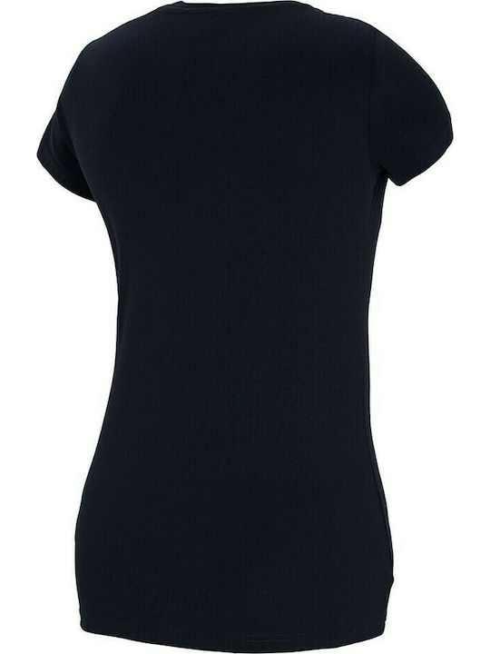 4F Damen Sport T-Shirt Marineblau