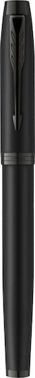 Parker Schreibfeder Mittel Schwarz aus Messing
