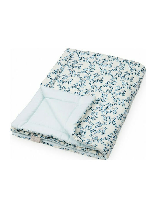Cam Cam Copenhagen Baby Blanket Nursery Swaddling Cotton Light Blue 100x100cm