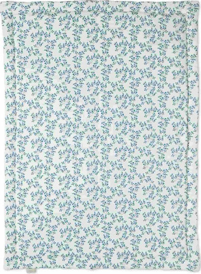 Cam Cam Copenhagen Baby Blanket Nursery Swaddling Cotton Light Blue 100x100cm