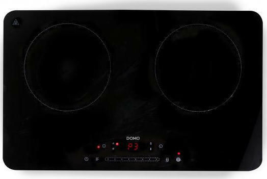 Domo DO333IP Induction Countertop Double Burner Black