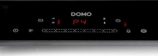 Domo DO333IP Induction Countertop Double Burner Black