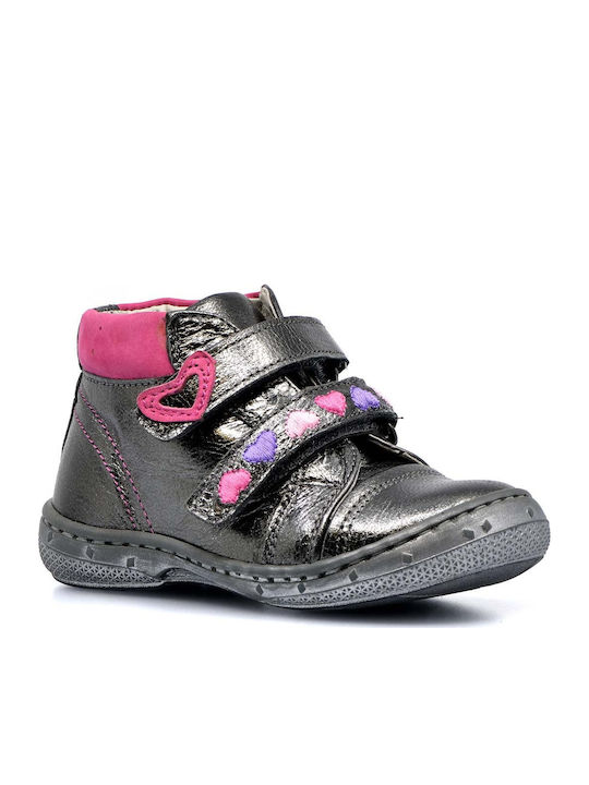 PRIMI PASSI BOOTS FOR GIRL BEBE BLOSSOM LEATHER