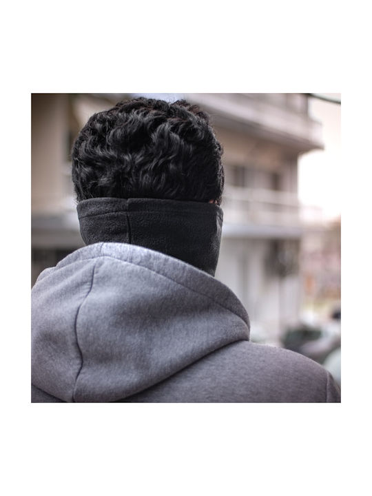 Motorcycle Rider Neck Warmer Fleece Black Color