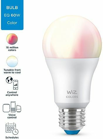 WiZ Smart Bulb LED 8W for Socket E27 and Shape A60 RGBW 806lm