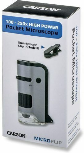 Carson MicroFlip Дигитален Микроскоп 100-250x