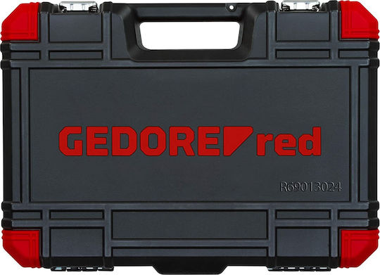 Gedore R69013024 Καστάνια με Καρυδάκια 1\2" 24τμχ
