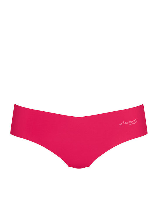 Zero Hipster Femei Alunecare 2Pack fără cusături Fuchsia/Purple