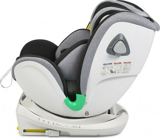 Cangaroo 0-1-2-3 Baby Car Seat i-Size with Isofix General Grey 0-36 kg