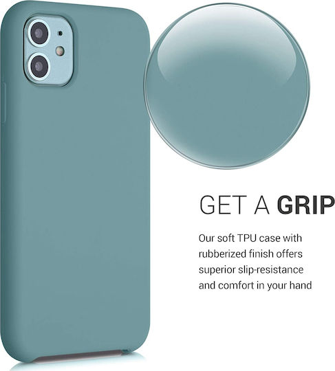 KWmobile Soft Flexible Back Cover Silicone Blue (iPhone 11)
