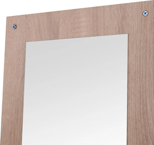 Entry Furniture with Mirror / Hanger / Shoe Rack & Bench 80x27x46.5cm
