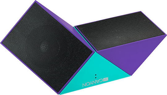 Wireless Speaker Transformer Bluetooth говорител 6W с време на работа до 5 часа Лилав