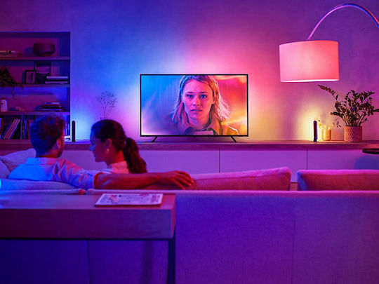 Philips Smart Ταινία LED Τηλεόρασης 220V RGBW Φως 2m με Τροφοδοτικό