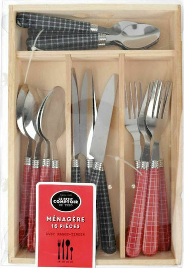Gers Equipment Le Petit Comptoir De Theo Σετ Μαχαιροπίρουνα 16τμχ