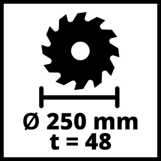 Einhell TC-SM 2534/1 Dual Fierăstrău Cu Tăietor De Unghi La Rețea 2350W Glisant Cu Ghid De Tăiere Laser Și Diametru Disc 250mm