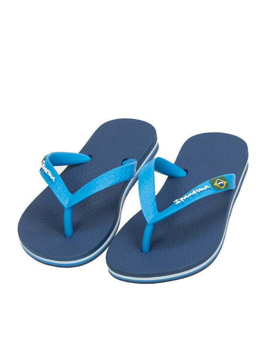 Kinder Flip Flops Hellblau Classic Brasil II
