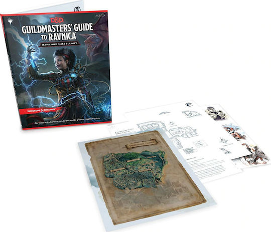 Wizards of the Coast Dungeons & Dragons Dungeons & Dragons: Guildmasters' Guide to Ravnica - Maps and Miscellany Leitfaden WTCC58590000