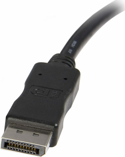 StarTech Кабел DVI-D мъжки - DisplayPort мъжки 3м Черен (DP2DVIMM10)