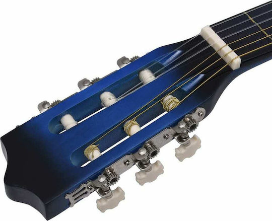 vidaXL Ακουστική Κιθάρα Cutaway Blue