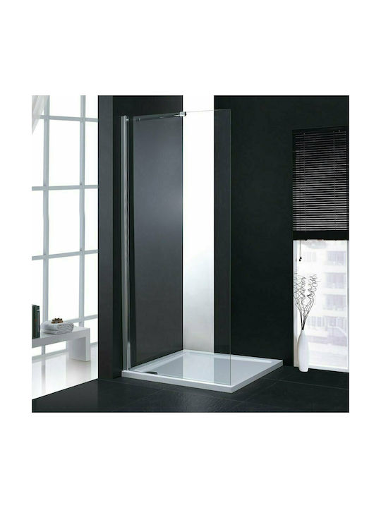 Devon Iwis Walk-in WD70C-100 Shower Screen for Shower 67-69x185cm Clean Glass Chrome