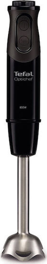Tefal Optichef 2 In 1 Ραβδομπλέντερ με Ανοξείδωτη Ράβδο 800W Μαύρο