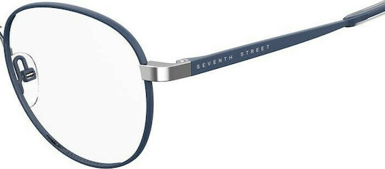 Safilo 7th Street Metallisch Brillenrahmen Blau S303 DOH