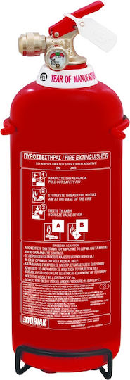 Mobiak Portable Foam Fire Extinguisher 2lt with Stand