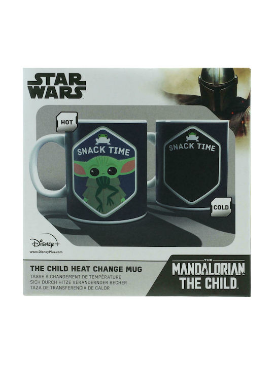 Paladone Star Wars: The Child Schimbare de căldură Cană Ceramică Gri 300ml
