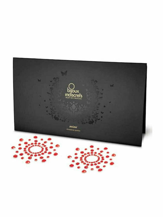 Bijoux Indiscrets Mimi Red Nipple Covers
