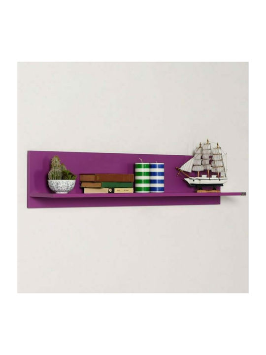Raft Perete RAF 11 Violet 120x25x20cm