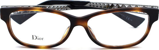 Dior Diorama O5 Rame Ochelari Pentru Femei Acetat Maro Tortoise DioramaO5 086