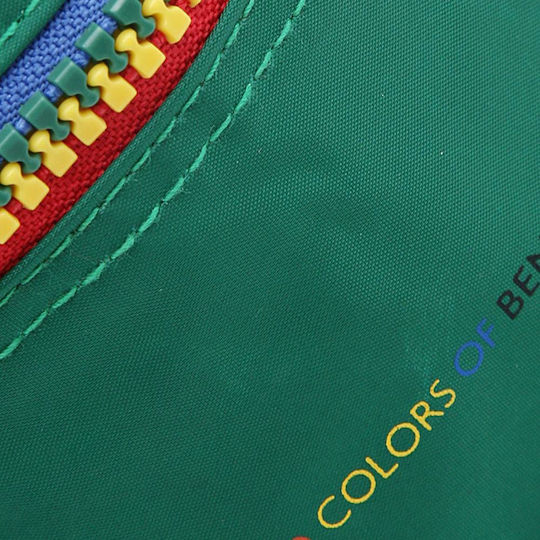 Benetton Κασετίνα Βαρελάκι Πράσινη