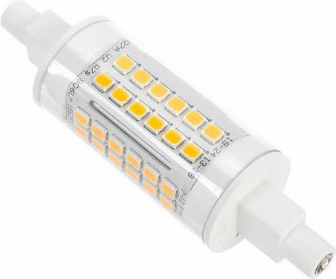 Ledvance Slim Line Λάμπα LED 6W 78mm για Ντουί R7S Θερμό Λευκό 806lm