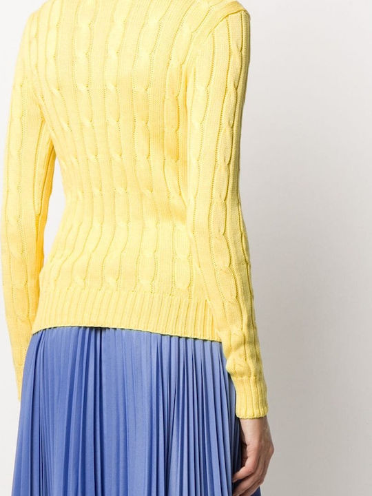Ralph Lauren Women's Long Sleeve Pullover Cotton Yellow